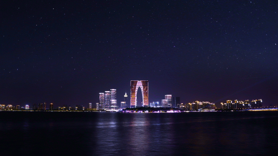 攝圖網_401451523_延時東方之門燈光秀GIF（企業(yè)商用）.gif